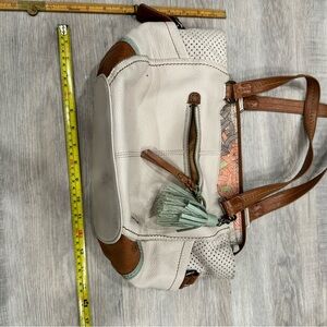 The Sak off White, Brown and green
Leather Women's